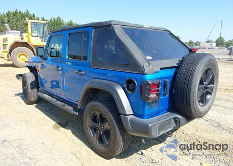 2022 Jeep Wrangler Unlimited Sport Altitude 4X4 z USA, uszkodzony, nr VIN 1C4HJXDG3NW113381